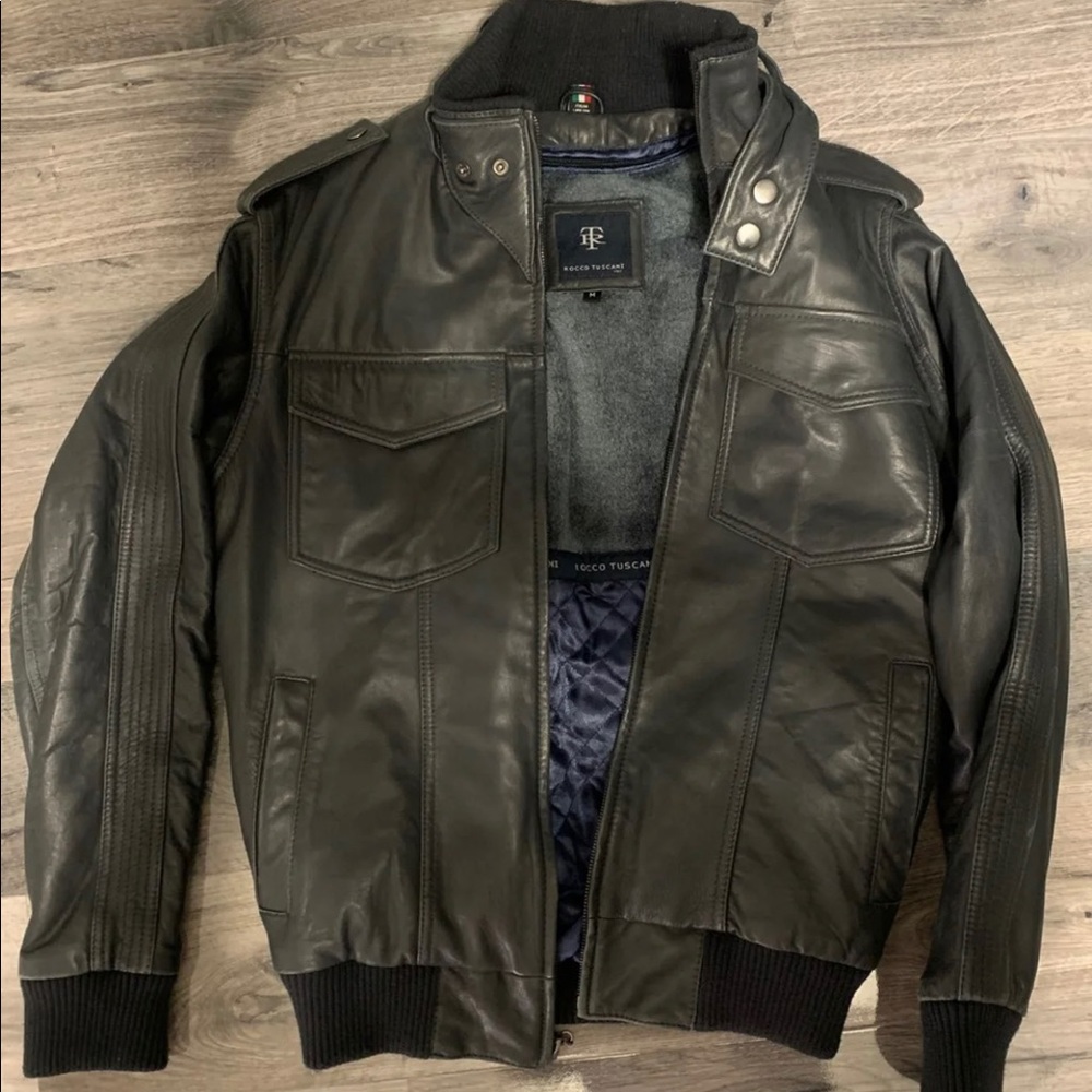 Rocco tuscani leather jacket